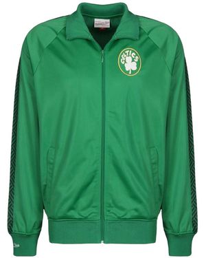 Mitchell & Ness Nba Track Jacket "Boston Celtics - Green