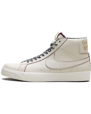 Nike Frog Skateboards X Blazer Mid Sb Qs Frog Skateboards in Metallic for Men Lyst UK