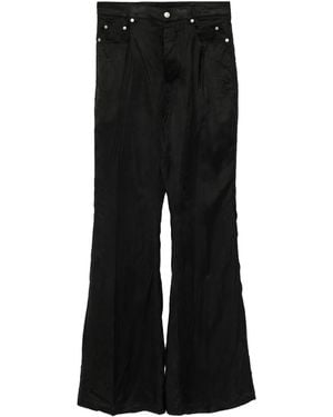 Rick Owens Pantaloni Balon Bootcut Jeans Rr01F2335 K 09" - Black
