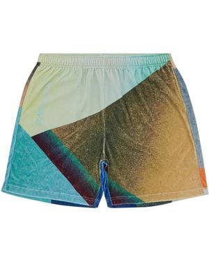 Supreme Geo Velour Short "Ss23 - Green