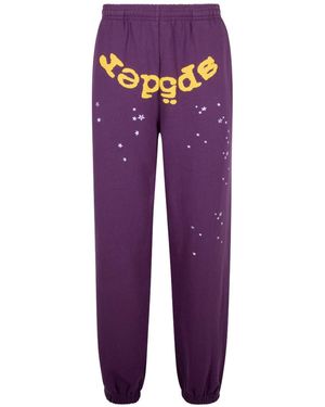 Sp5der Star Og Web V2 Sweatpant 12" - Black