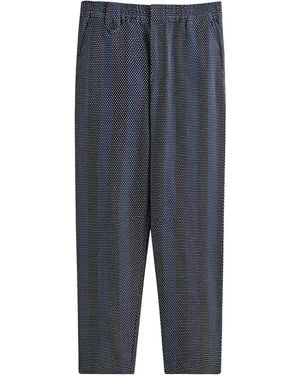 Kith Stitch Wallace Pant "Nocturnal" Khm060502 413" - Black