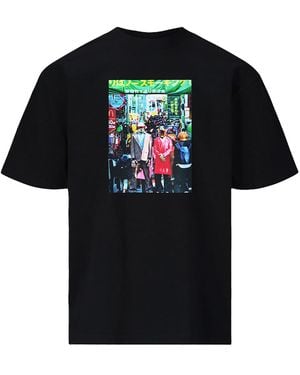 Pleasures Harajuku Ss T-Shirt "Daft Punk X - Black