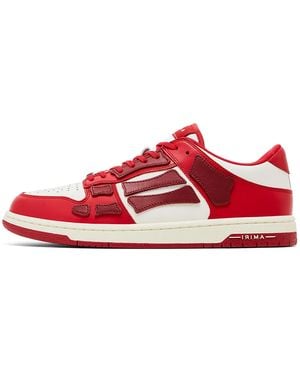 Amiri Skel Top Low Burgundy" Amfosr1047 621" - Red