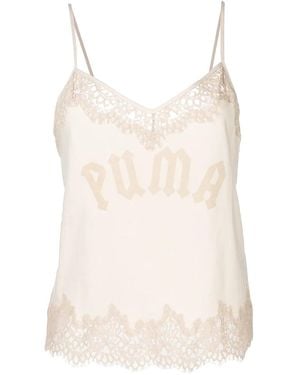 PUMA Lace Trim Sleepwear Cami "Fenty By Rihanna - Black