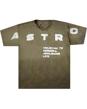Travis Scott Cactus Jack Flaming Tv T-Shirt Cpfm74" - Green