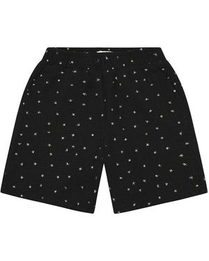 Honor The Gift Beaded Short Htg250320 Blk" - Black
