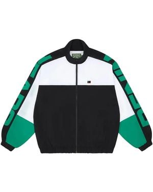 DENIM TEARS Dt Sports Track Jacket Dt514" - Black