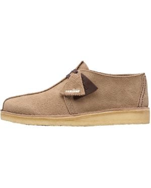 Clarks Desert Trek "Wolf Suede" 26180650" - Black