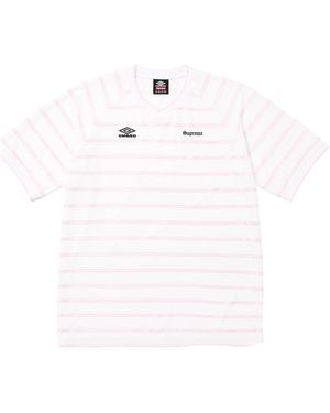 Supreme Umbro Stripe Soccer Jersey "Ss25 - Black