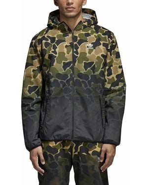 adidas Originals Camo Windbreaker Jacket Ce1545" - Black