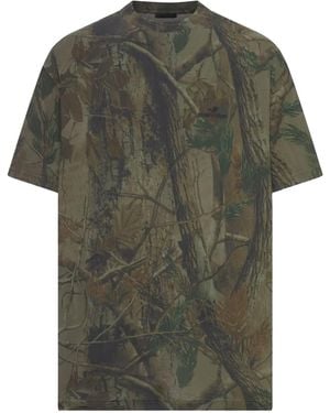 Balenciaga Twisted T-Shirt "Forest" 850403 Ttvg6 3054" - Black