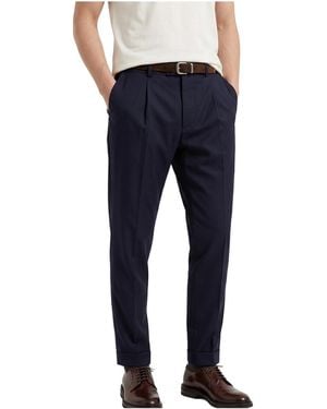 Brunello Cucinelli Trousers Mh426L00H_C003" - Black
