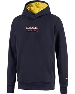 PUMA Rbr Bull Racing Dynamic Bull Hoodie 596207 01" - Blue