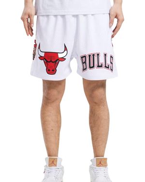 Pro Standard Nba Chicago Bulls Logo Mesh Pro Team Shorts Bcb353899 Wht" - Black