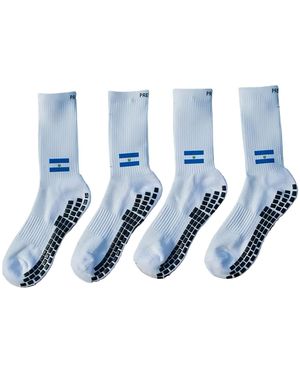 adidas Originals Trefoil Socks High Quarter (3 Pack) "Bright" Iu9032C" - Blue