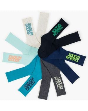 Stadium Goods 6-sock Box "blues"
