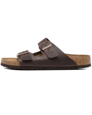 Birkenstock Arizona Soft Footbed "Oiled Leather - Black