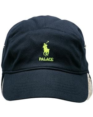 Palace Polar Fleece Hunting Cap "Ralph Lauren X Pa0059" - Black