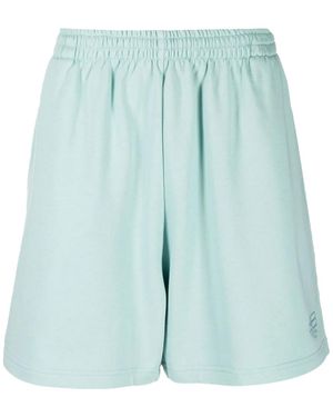 Balenciaga Sweat Trousers Shorts 676137Tmvg64947Aqua" - Blue