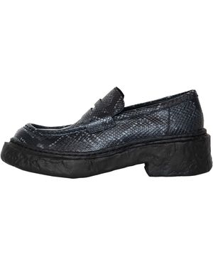 CAMPERLAB Vamonos Printed Python Loafer A500023007" - Black