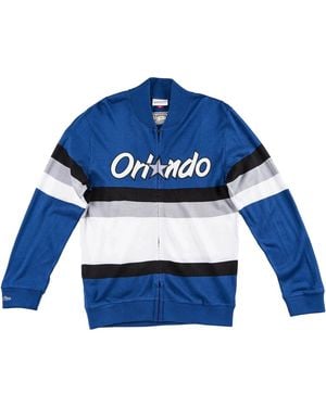 Mitchell & Ness Nba Front Stripe Full Zip Jumper "Orlando Magic - Blue
