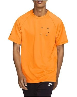 Nike Sportswear Tech Pack T-Shirt "Kumquat Bv4441 886" - Black