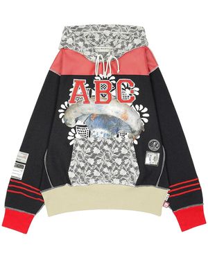 Advisory Board Crystals Rangoli Hoodie Abcss24H021 Blac" - Black