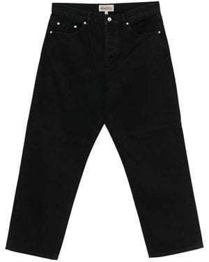Stussy Big Ol Denim High Waisted Jean 116599 Blac" - Black