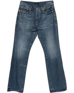 Purple Brand Dark Vintage Bootcut "Dark" P026 Dvib525" - Black