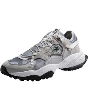 Lacoste L-Guard Breaker Textile And Suede Trainers "Light 42Sma0040 Gb7" - Grey