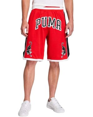 PUMA Last Dayz Mesh Shorts 579263 02" - Red
