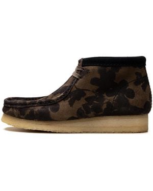 Clarks Wallabee Boot /Khaki" 26174035" - Black