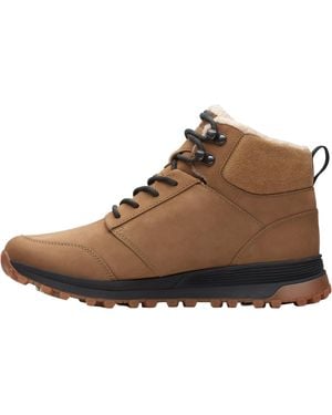 Clarks Atl Trek Up Waterproof "Dark Sand Nubuck" 26173550" - Brown