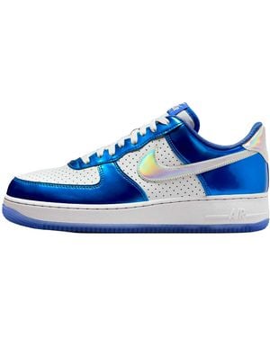 Nike Air Force 1 '07 Lv8 "Light Photo Photon Dust Racer Multi-Color" Hv5751 435" - Blue
