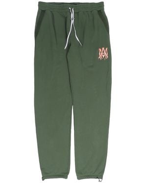 Amiri Ma Watercolour Logo Joggers Ss22Mjl021 354 Gree" - Green