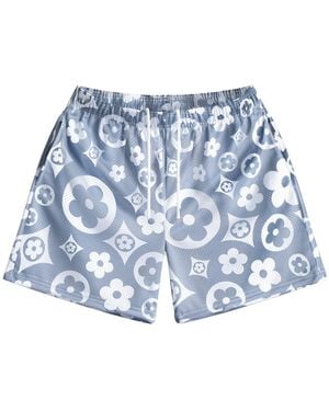 Bravest Studios Flower Shorts Bs13" - Blue