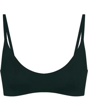 Skims Matte Micro Scoop Bra "Nike - Black