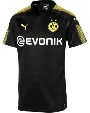 PUMA Bvb Borussia Dortmund Away Replica Shirt 751672 02" - Black