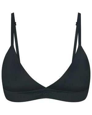 Skims Shine Triangle Bra "Nike - Black