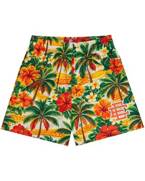 Eric Emanuel Ee Basic Shorts "Hawaiian" Ee936" - Black