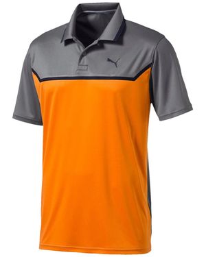 PUMA Bonded Tech Polo "Quiet Shade Vibrant" 574552 06" - Black