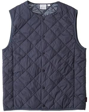 Gramicci Thermal Insulation Quilted Vest G5Fu J032 Gm001" - Blue