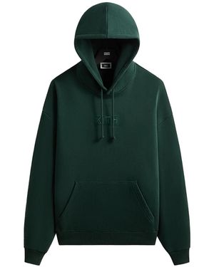 Kith Classic Logo Nelson Hoodie "Stadium" Khm034444 302" - Black