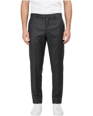 Brunello Cucinelli Trousers "Anthracite Dark" Mf460Ps99U_Cd781" - Black