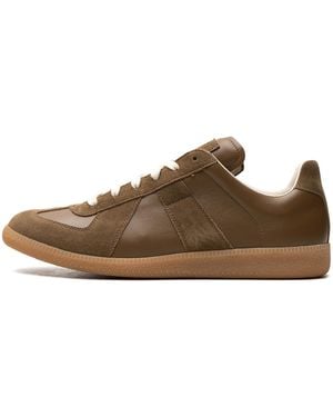Maison Margiela 22 Replica Low Top Trainer "Khaki" S57Ws0153 Sy0646 727" - Brown