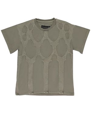 Who Decides War Chapel Short Sleeve T-Shirt 1110100021Ss24" - Black