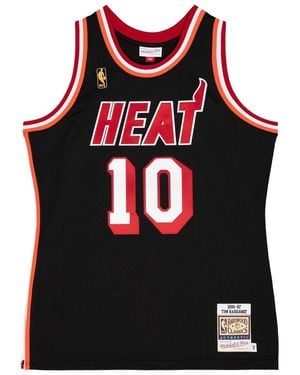 Mitchell & Ness Authentic Jersey "Nba Miami Heat 96 Tim Hardaway" Ajy4Cp19142 Mheblck96Tha" - Black