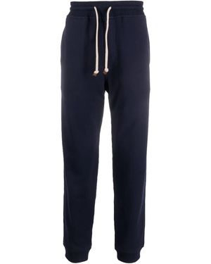 Brunello Cucinelli Drawstring Knit Trousers Brun291" - Black