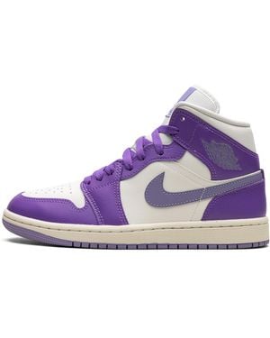 Nike Air 1 Mid "Action Grape" Bq6472 504" - Purple